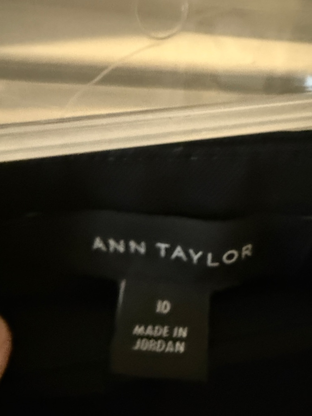 Ann Taylor Black Pants With Nautical Detailing - Picture 2 of 4